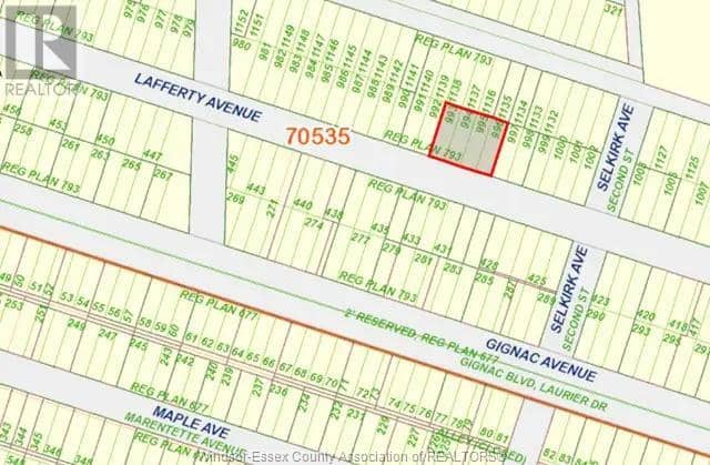 V/L Lafferty Avenue, LaSalle