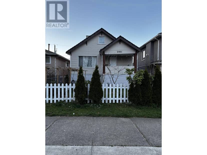 2961 E 29TH AVENUE, Vancouver