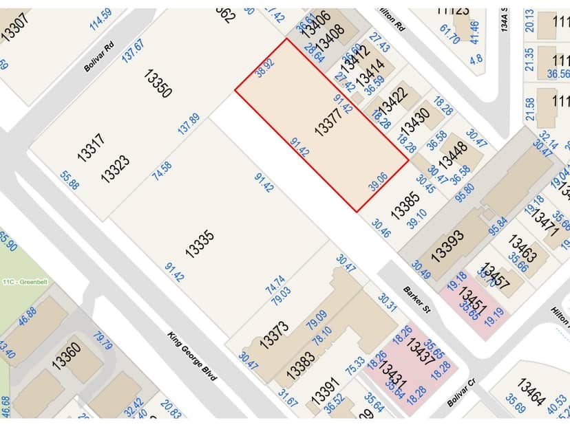 13377 BARKER STREET, Surrey