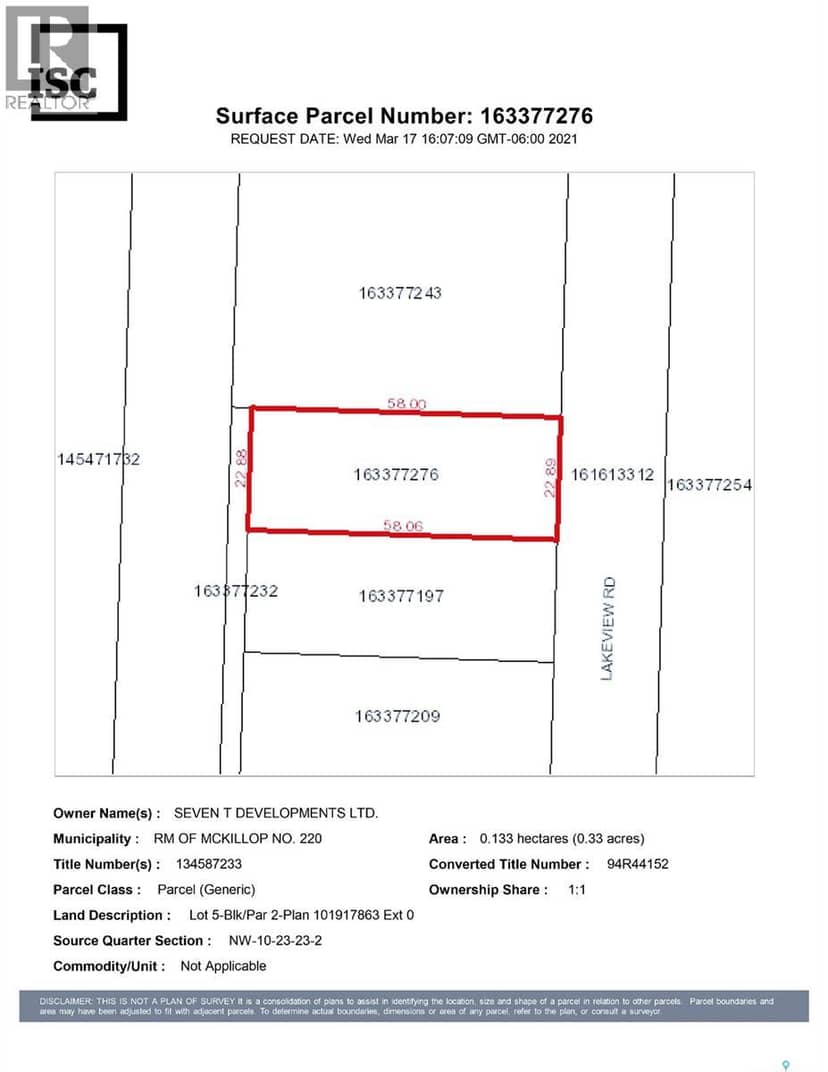 Lot 5 5 Lakeview ROAD — photo 5 of 40