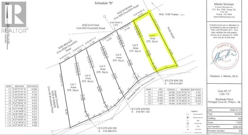 17 Brookside Place Unit#LOT 6, Portugal Cove