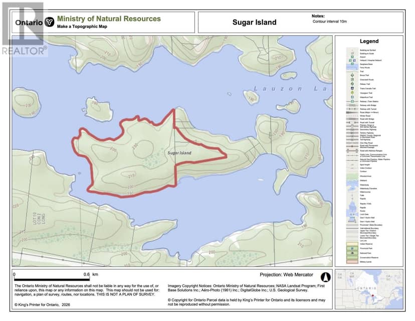 West Portion of Sugar Island, North Shore, photo 4