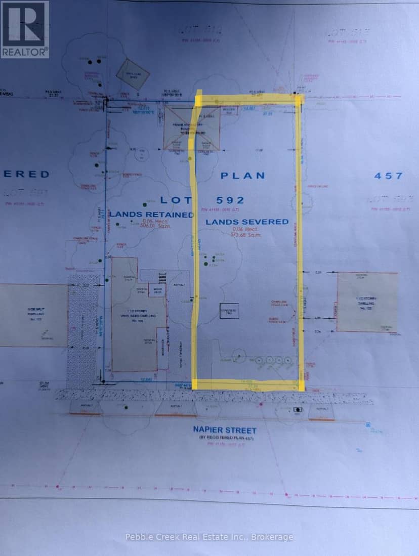 109 Severed Lot Napier Street, Goderich