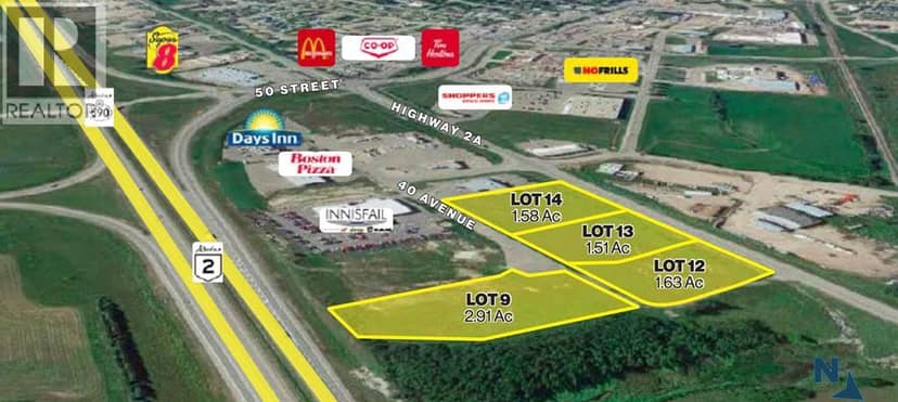 Lot 13, 5125 40 Avenue, Innisfail