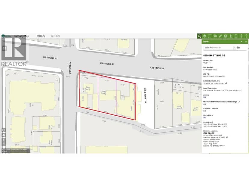 6886 HASTINGS STREET, Burnaby