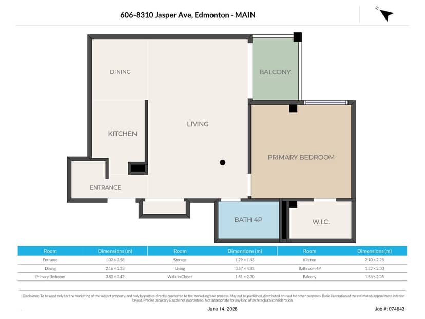 #606 8310 Jasper Av NW, Edmonton, photo 4