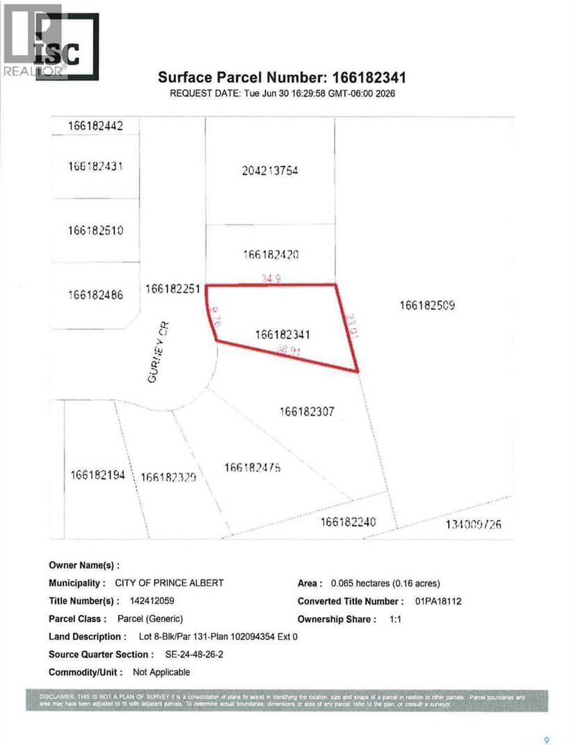 32 Gurney CRESCENT, Prince Albert