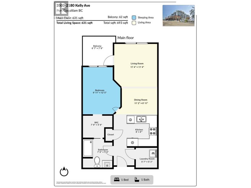 3503 2180 KELLY AVENUE, Port Coquitlam, photo 4