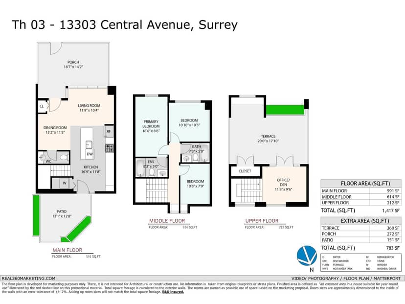 TH3 13303 CENTRAL AVENUE, Surrey, photo 3