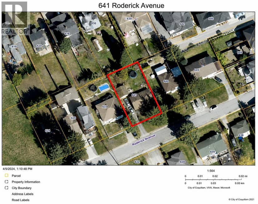 641 RODERICK AVENUE, Coquitlam