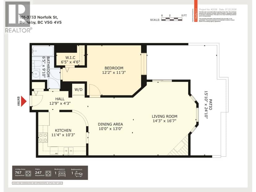 101 3733 NORFOLK STREET, Burnaby, photo 6