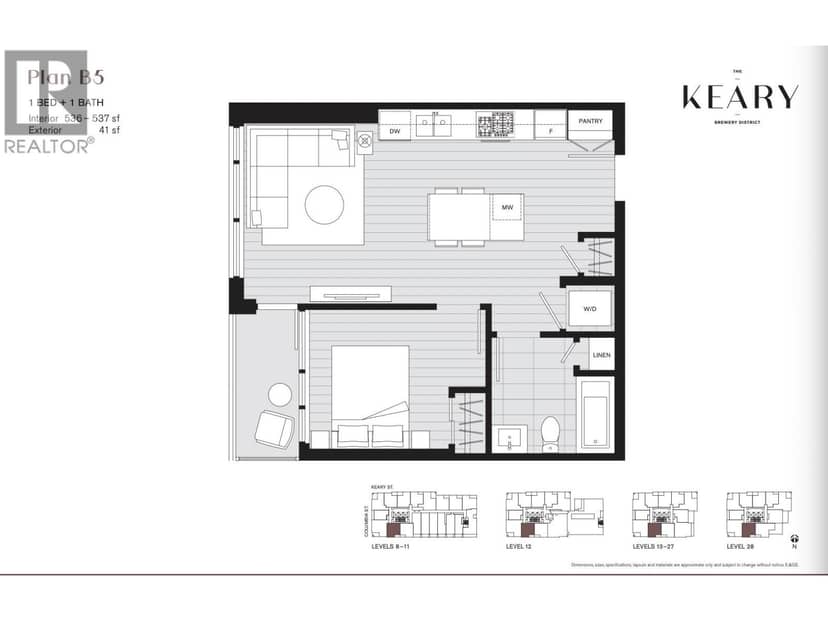 2507 230 KEARY STREET, New Westminster