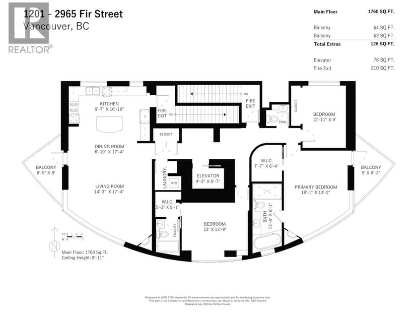 1201 2965 FIR STREET, Vancouver, photo 2