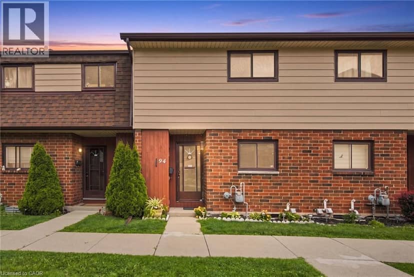 20 GLENVALE Drive Unit# 94, Hamilton