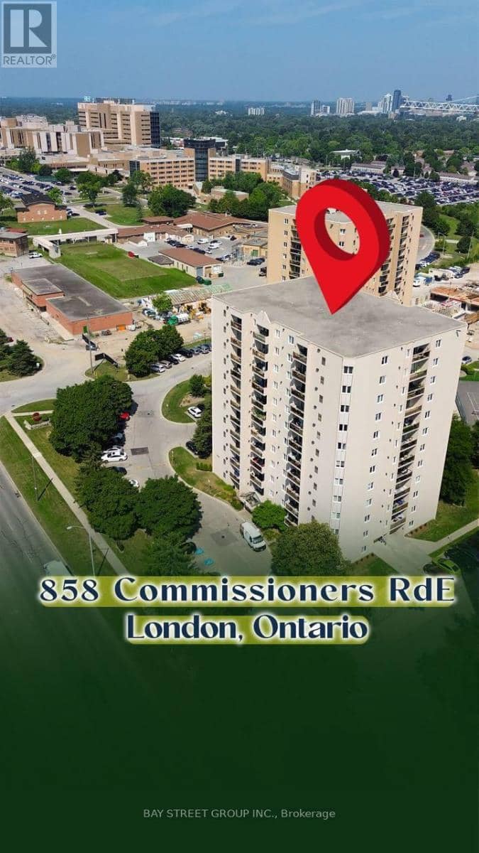 1005 - 858 Commissioners Road E, London South