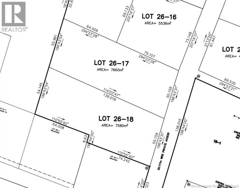Lot 26-17 Des pins, Aldouane