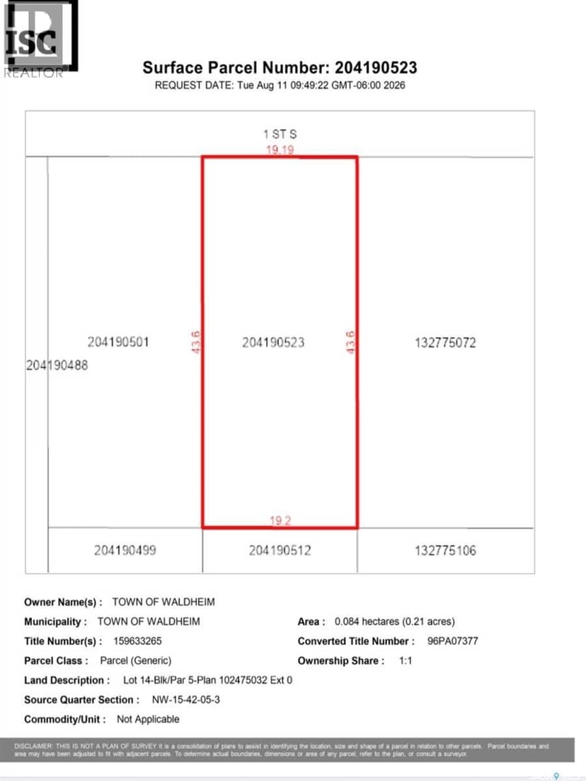 106 1st AVENUE, Waldheim
