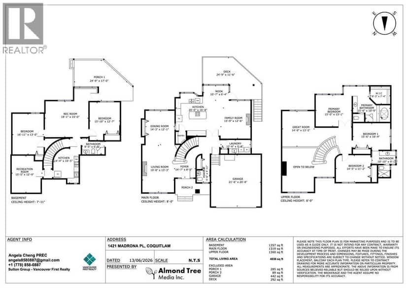 1421 MADRONA PLACE, Coquitlam, photo 2