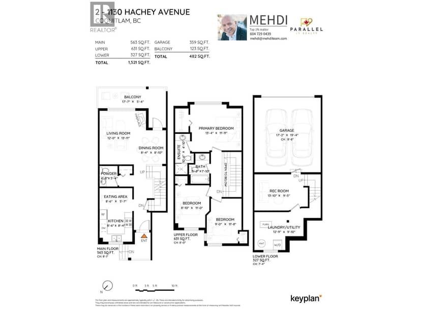 2 1130 Hachey Avenue, Coquitlam, photo 3