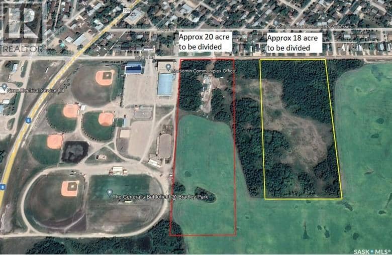 20 acre subdivision south of Wright Rd, Moosomin