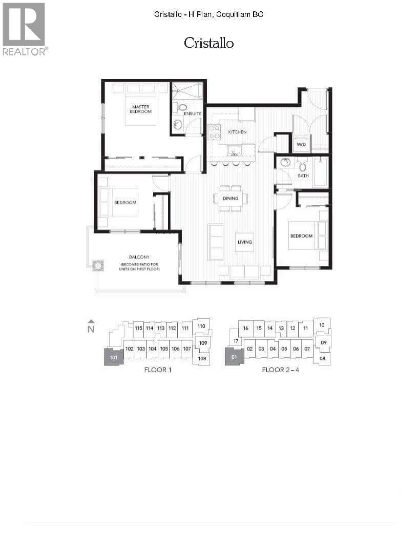 101 828 GAUTHIER AVENUE, Coquitlam