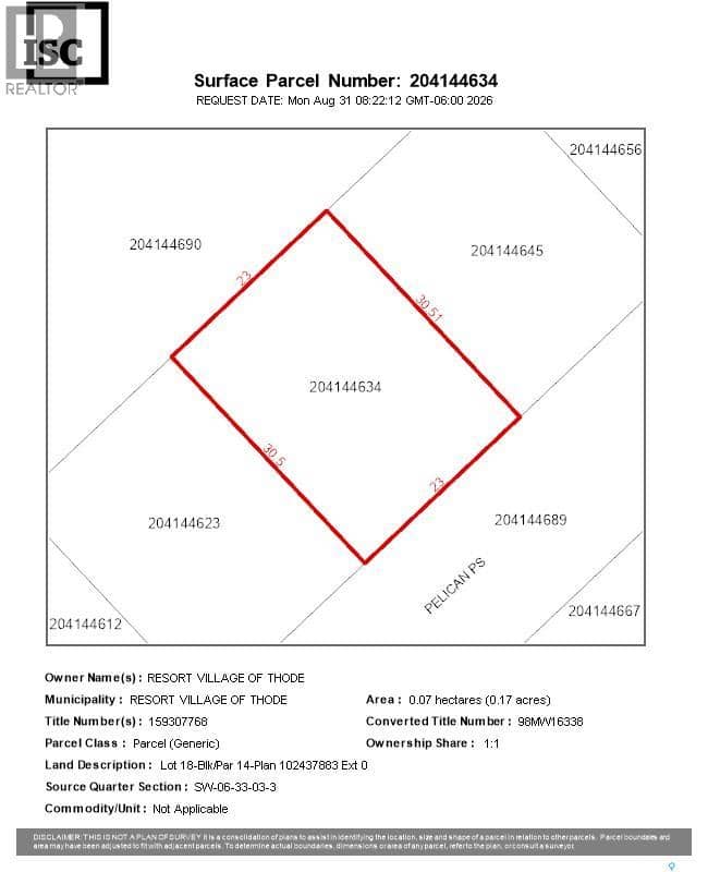 35 Pelican PASS, Thode, photo 2