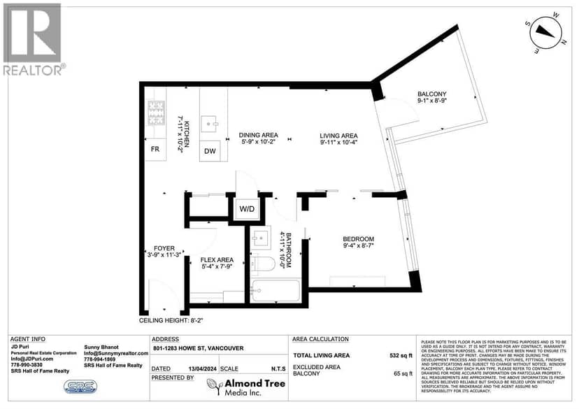 80X 1283 HOWE STREET, Vancouver, photo 8