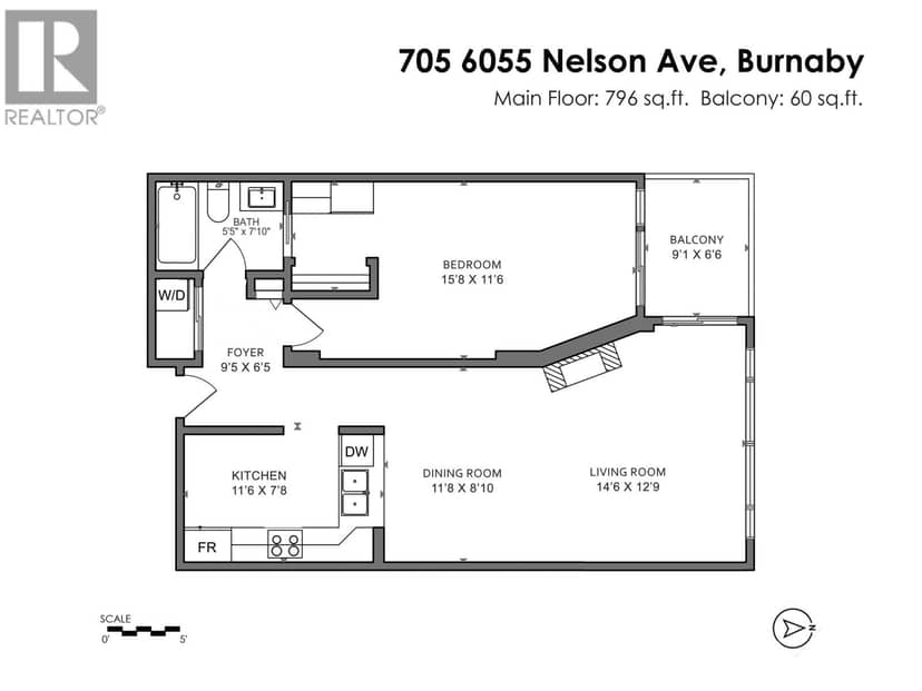 705 6055 NELSON AVENUE, Burnaby, photo 2