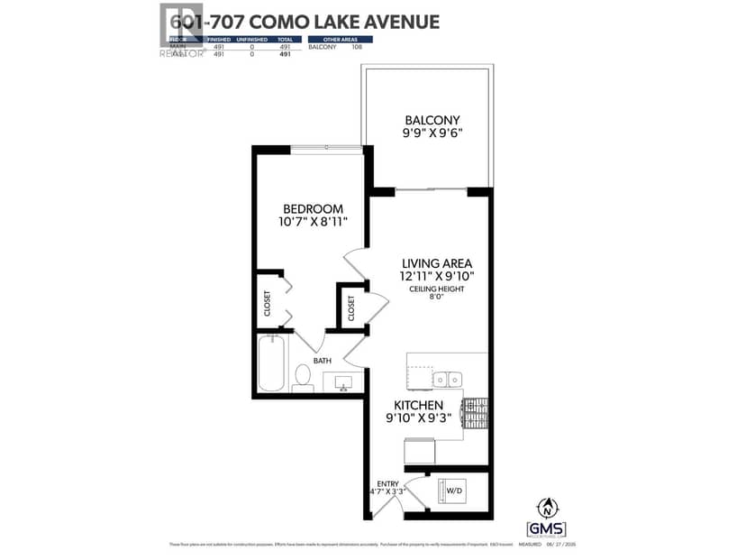 601 707 COMO LAKE AVENUE, Coquitlam, photo 2