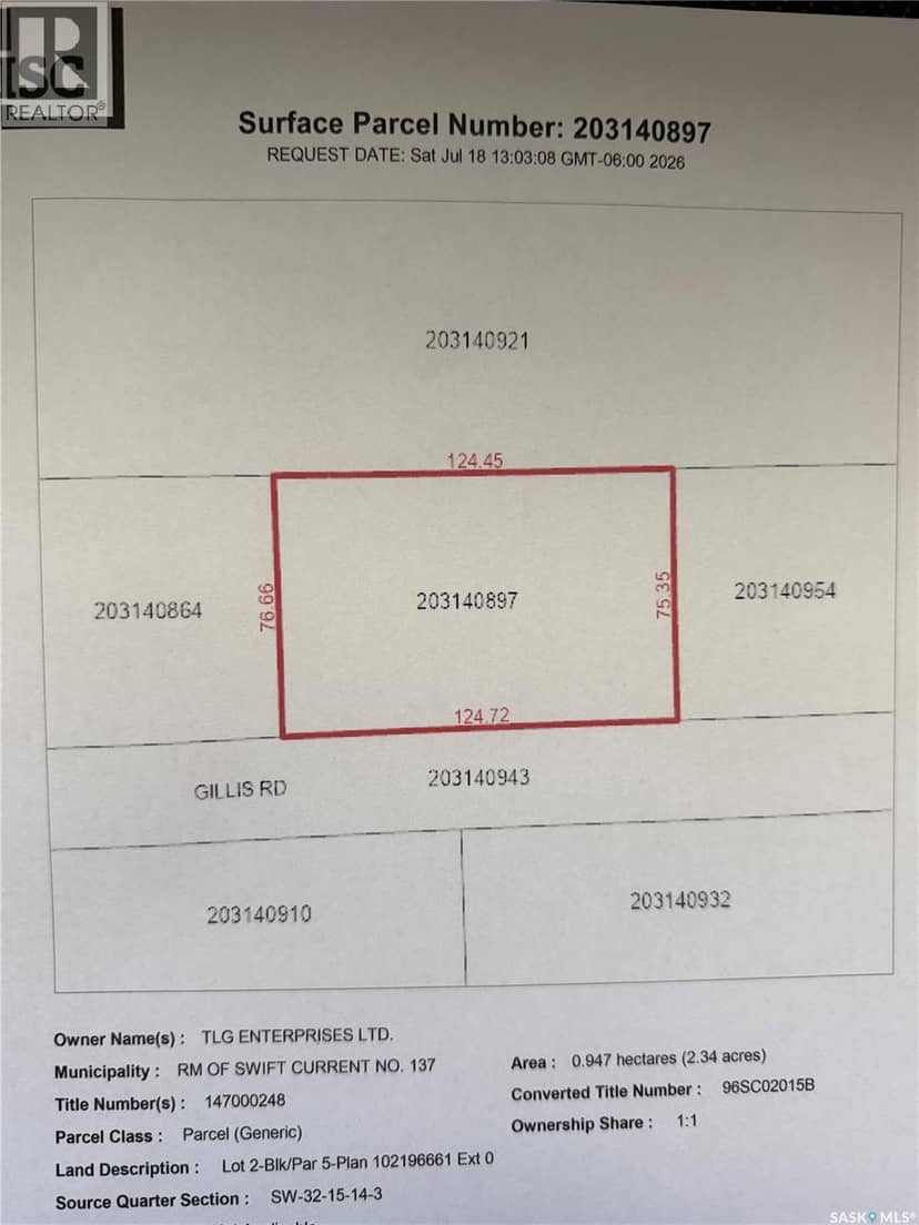 Commercial Lot 2, Swift Current Rm No. 137, photo 4