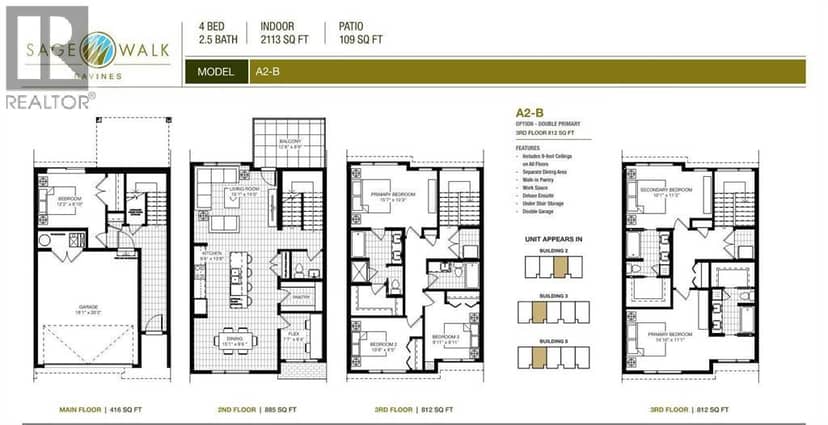302, 199 Sage Hill Heights NW, Calgary, photo 2