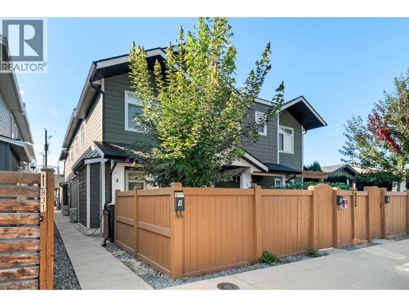 825 Cadder Avenue Unit# 4, Kelowna