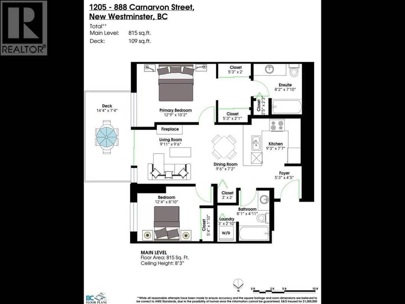 1205 888 CARNARVON STREET, New Westminster, photo 2
