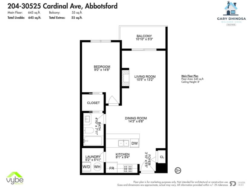 204 30525 CARDINAL AVENUE, Abbotsford, photo 3