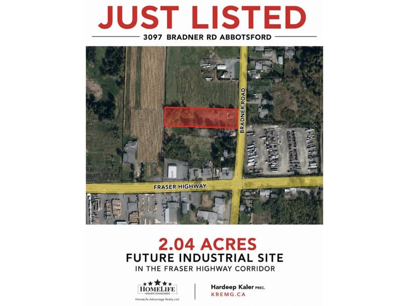 3097 BRADNER ROAD, Abbotsford