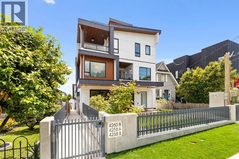 B 4260 SOPHIA STREET, Vancouver