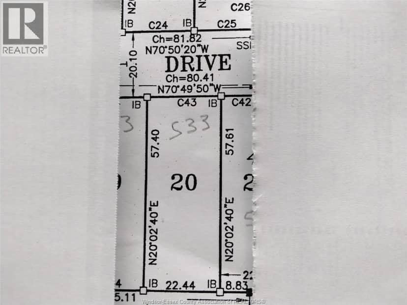 V/L PALLIES Unit# LOT 20
