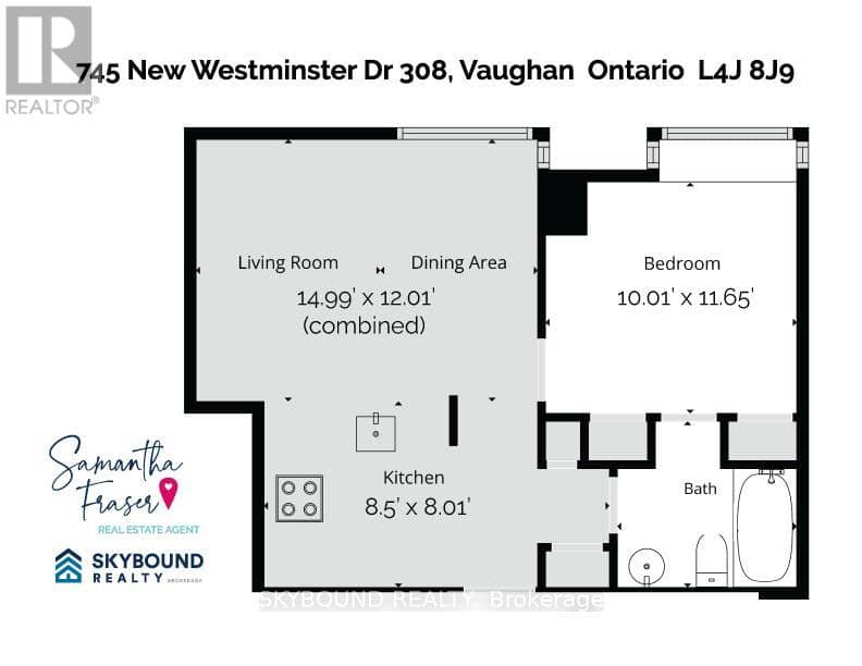 308 - 745 New Westminster Drive, Vaughan, photo 3