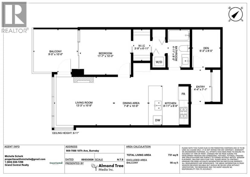 909 7088 18th Avenue, Burnaby, photo 7