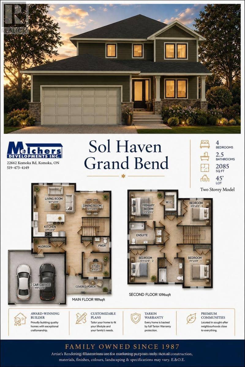 Lot #27 - 91 Dearing Drive, South Huron, photo 3