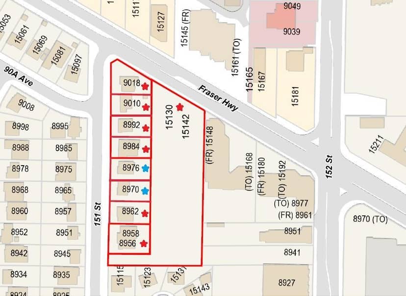 9018, 9010, 8992, 8984 151 STREET, Surrey