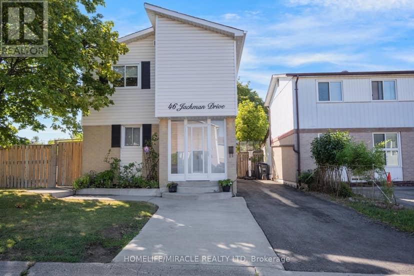46 Jackman Drive, Brampton