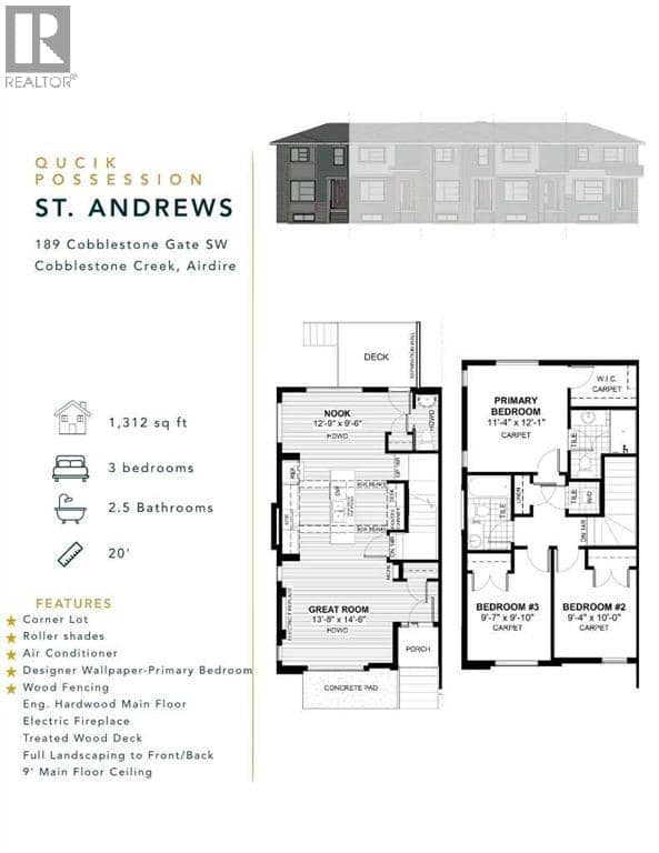 189 Cobblestone Gate SW, Airdrie, photo 2