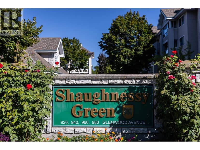 920 Glenwood Avenue Unit# 111, Kelowna