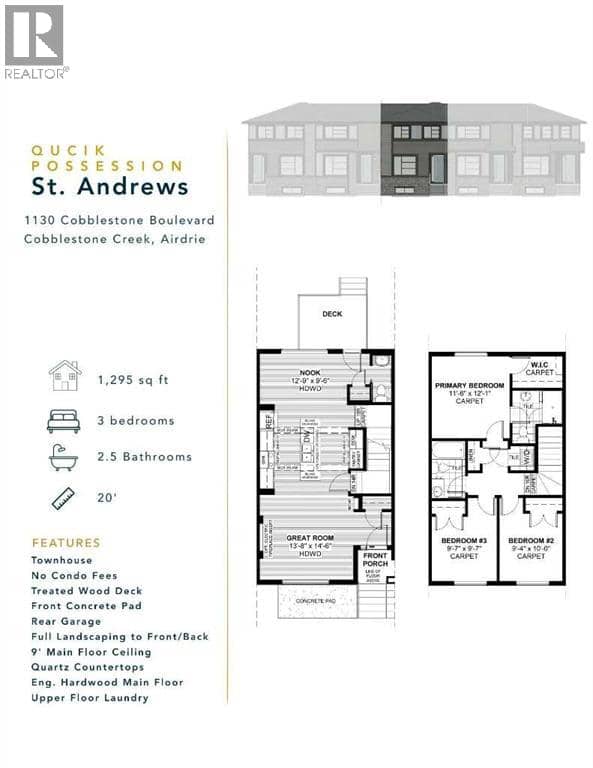 1130 Cobblestone Boulevard SW, Airdrie, photo 3