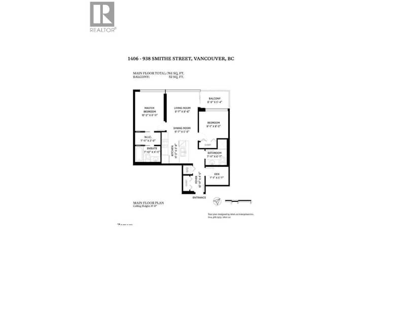 1406 938 SMITHE STREET, Vancouver, photo 4