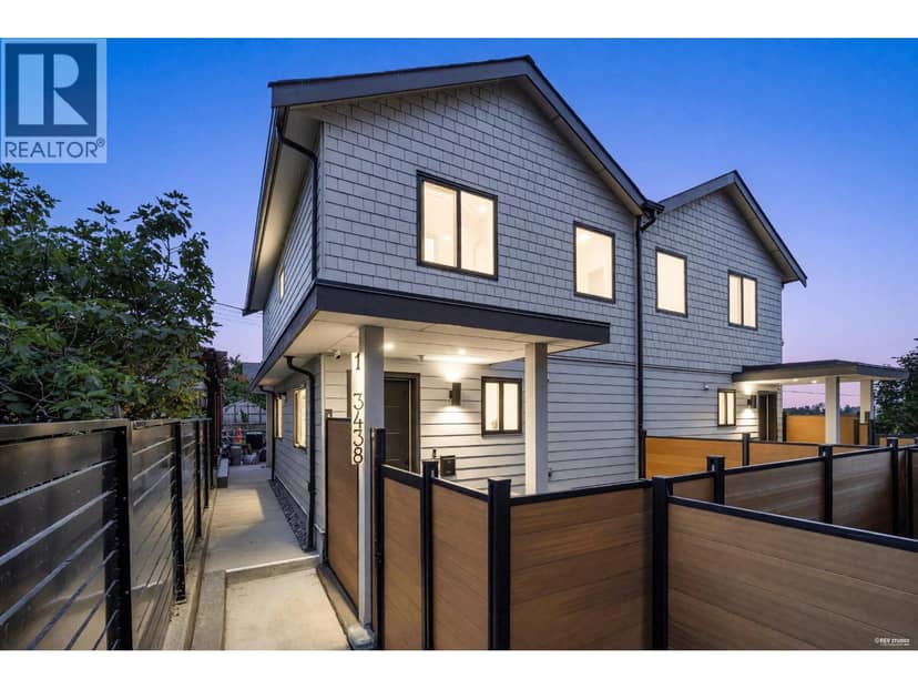 1 3438 TRIUMPH STREET, Vancouver