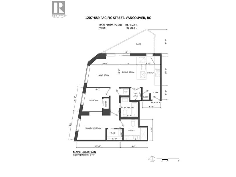 1207 889 PACIFIC STREET, Vancouver, photo 4