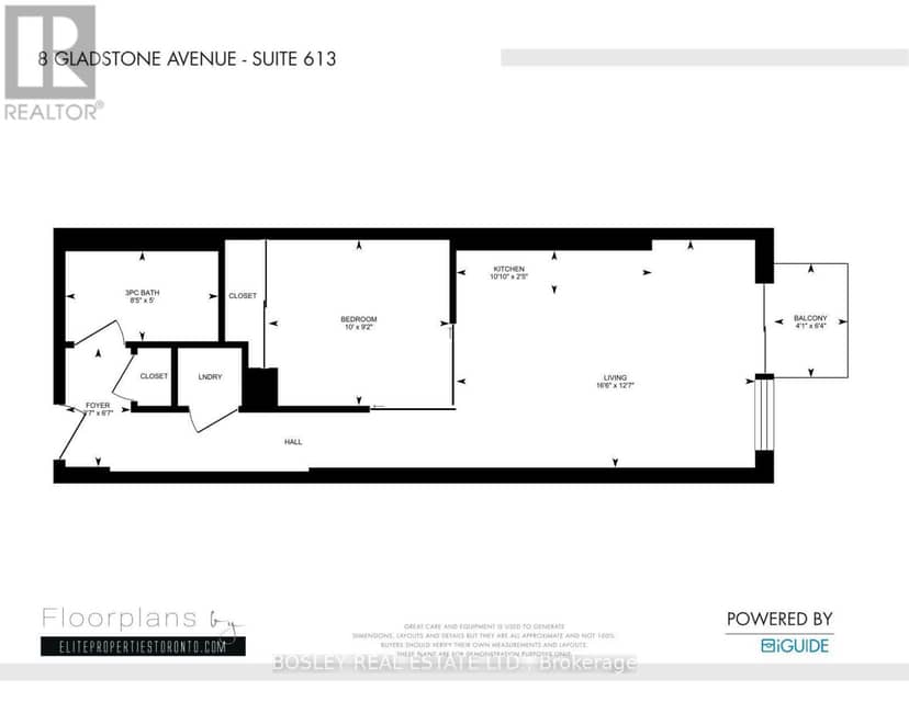 613 - 8 Gladstone Avenue, Toronto, photo 7