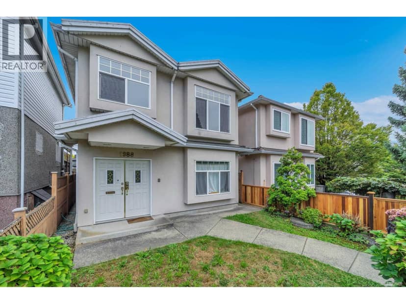 1988 NANAIMO STREET, Vancouver